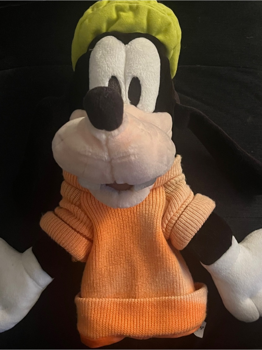Vintage Goofy cold club cover or puppet 13" in length Disney collector